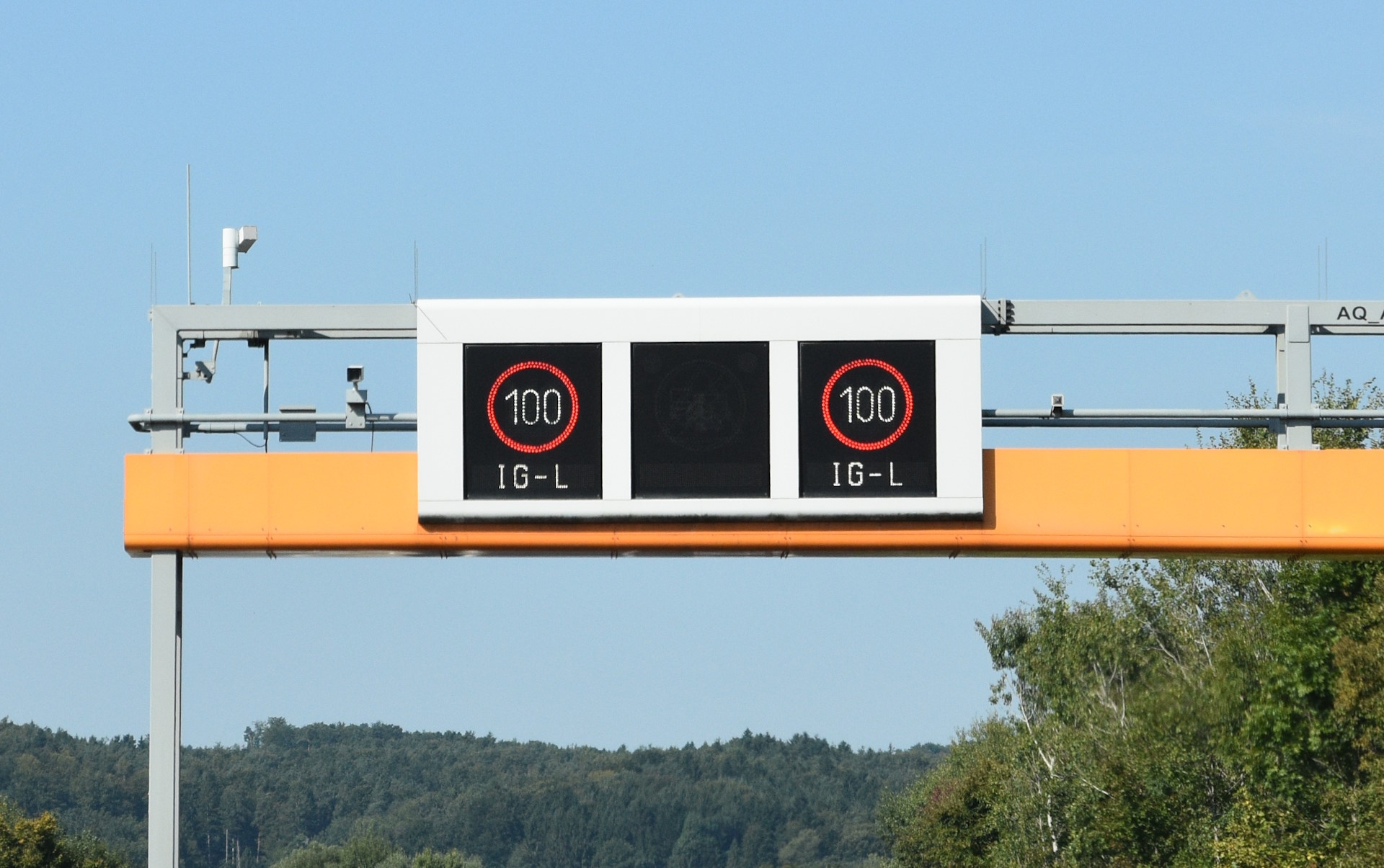 100 kmh-ás IG-L sebességkorlátozás Ausztria