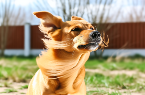 Mire kell figyelni a kutyáknál a tavaszi szeles időben?